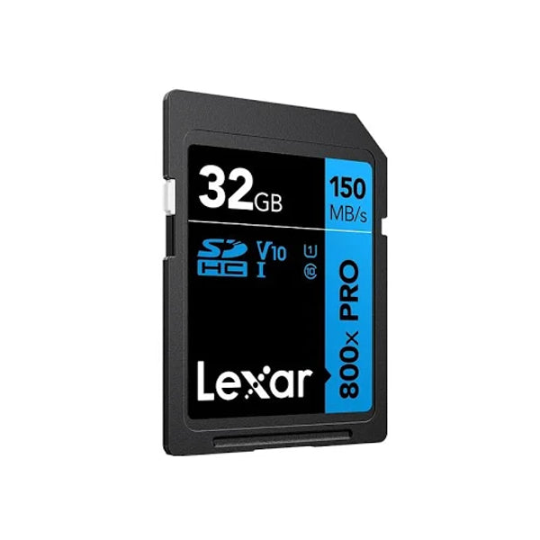 Lexar Scheda SD 32GB 800x UHS-I V10 150 Lexar Scheda SD 32GB 800x UHS-I V10 150
